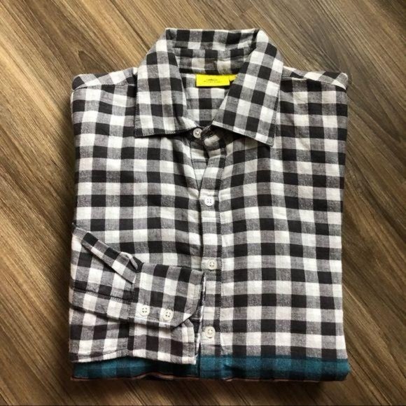 Roller Rabbit Men's Zoo Shirt Selma Border Plaid - Picture 2 of 9